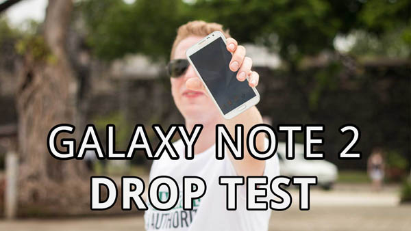 Το πρώτο «drop test» του Samsung Galaxy Note 2