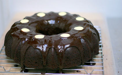 Κέικ με επικάλυψη σοκολάτας