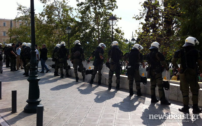 Οι πρώτες συλλήψεις στο κέντρο της Αθήνας