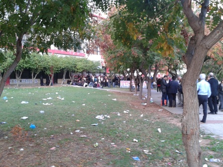 Διαμαρτυρία ΜΑΣ ενάντια στη διαγραφή των «αιώνιων» φοιτητών
