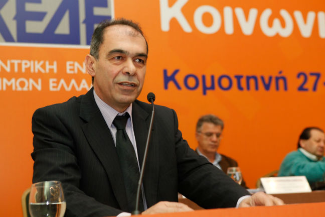 Ο Γ. Ιωακειμίδης μοναδικός υποψήφιος αντιπρόεδρος στην ΠΕΔΑ