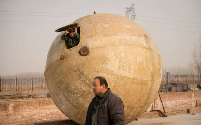 Καταφύγιο-μπάλα ετοιμάζει ο Liu Qiyuan