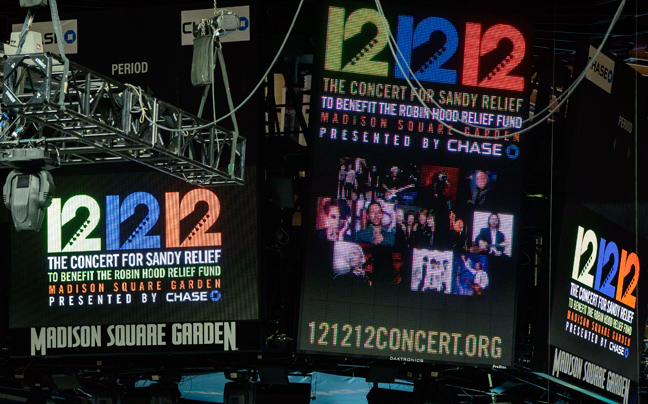 Ιστορική συναυλία για τα θύματα του Sandy