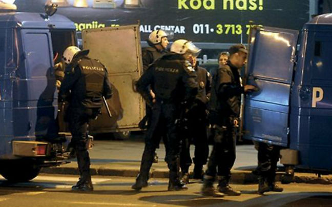 Συναγερμός στη σερβική αστυνομία