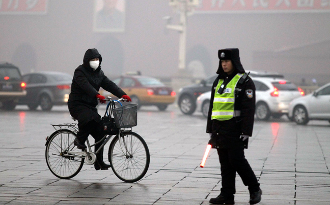 Δεν μπορούν να αναπνεύσουν στο Πεκίνο