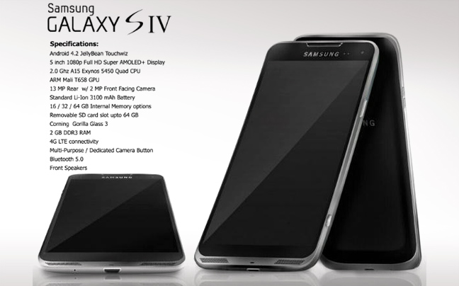 Νέα σενάρια για το Samsung Galaxy S IV