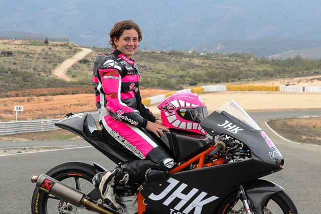 H Ana Carrasco είναι η πρώτη γυναίκα της Moto3