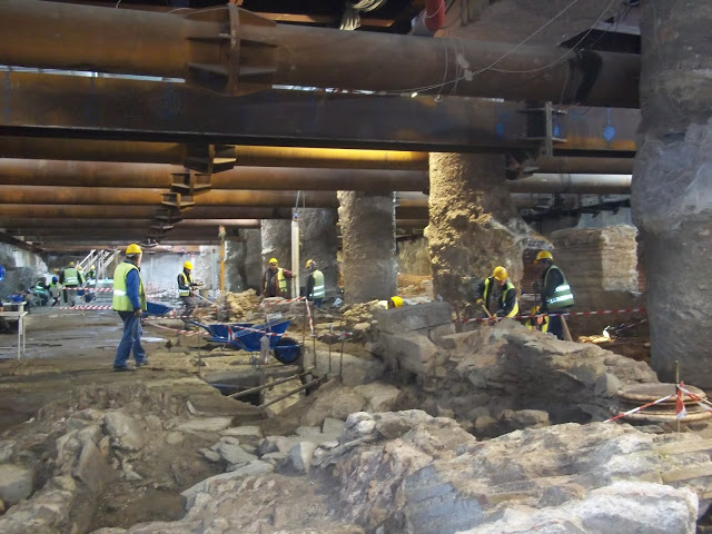 Παραμένει το «πάγωμα» στις εργασίες απομάκρυνσης αρχαιοτήτων στο μετρό Θεσσαλονίκης