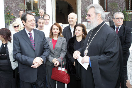 Αναστασιάδη «ψηφίζει» ο Αρχιεπίσκοπος Κύπρου