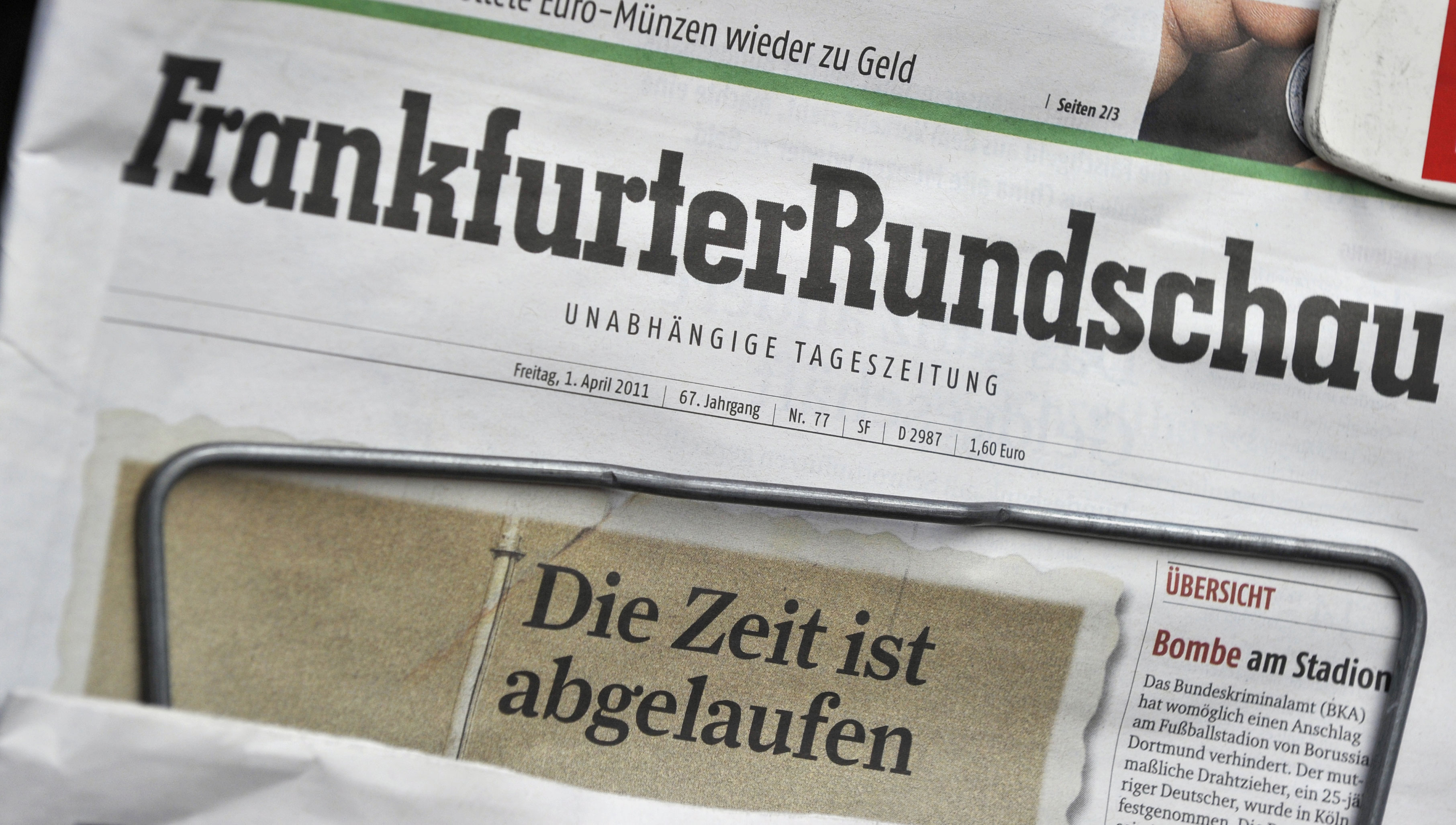 Εγκρίθηκε η εξαγορά της Frankfurter Rundschau