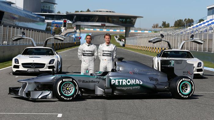 Καλή η συνεργασία μεταξύ Rosberg και Hamilton