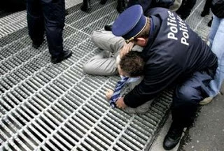 Συλλήψεις ακτιβιστών στις Βρυξέλλες