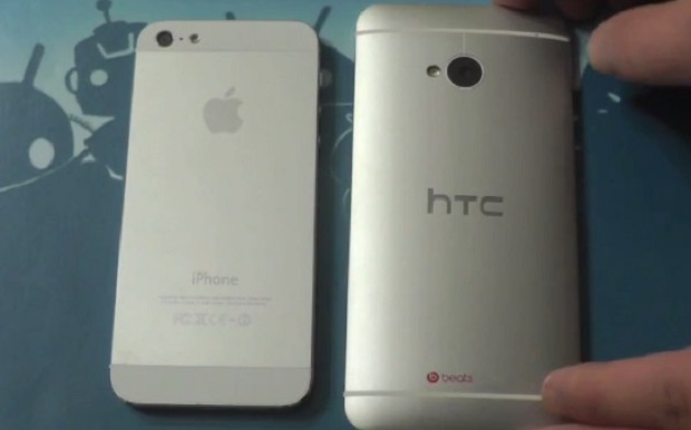 Το HTC One και το iPhone 5 συναγωνίζονται σε «drop test»