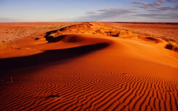 Η κόκκινη έρημος της Αυστραλίας