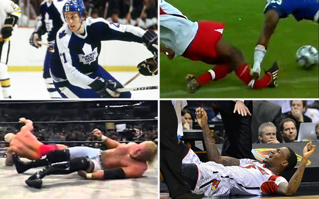 Οι πέντε χειρότεροι τραυματισμοί αθλητών