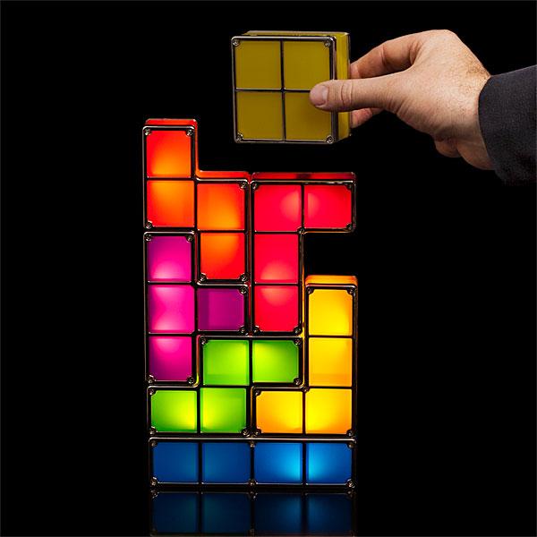 Φωτιστικό LED σας προ(σ)καλεί να παίξετε Tetris
