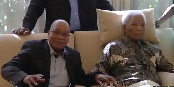 Βίντεο με το Νέλσον Μαντέλα προβλήθηκε στη Ν. Αφρική