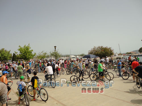 Ποδηλατοπορεία-διαμαρτυρία στην Πρέβεζα