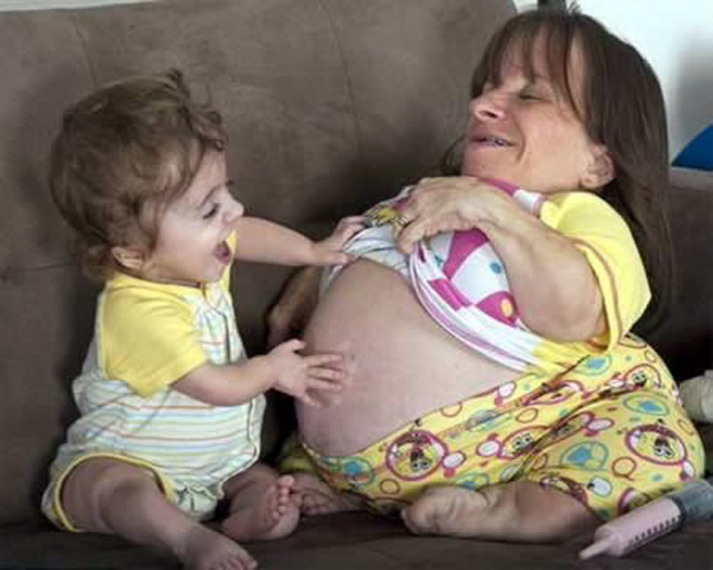 35-летняя Стейси Геральд стала многодетной мамой, на свет появился её трети