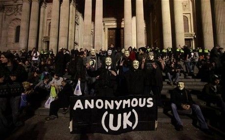 Διαρροή προσωπικών δεδομένων από τους Anonymous UK