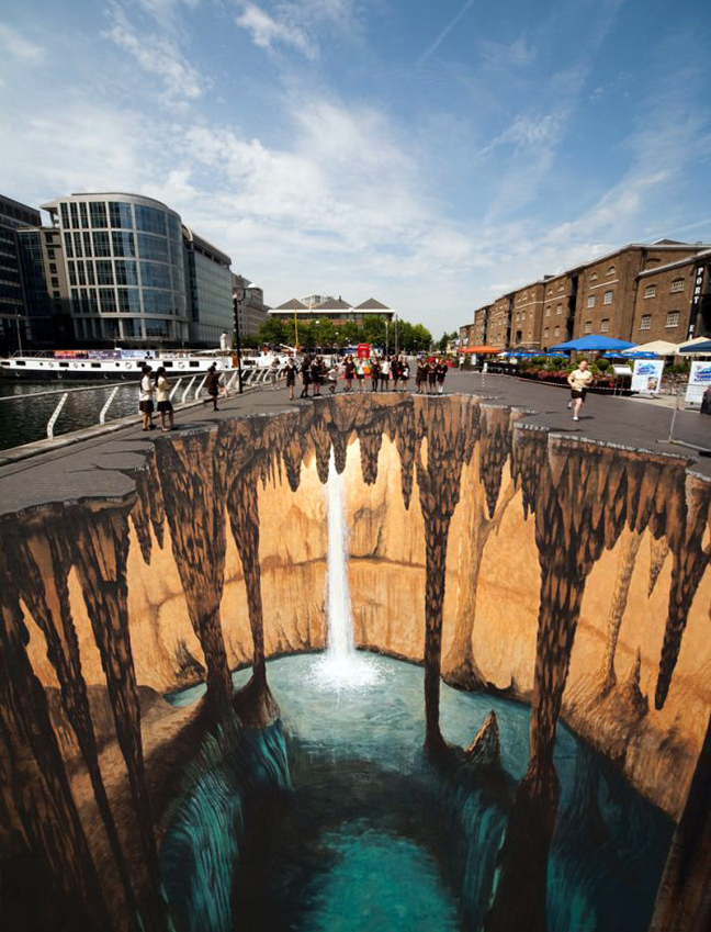 50 Absolutely Stunning 3D Street Art (Paintings) .