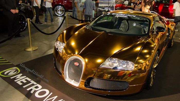 «Χρυσή» Bugatti Veyron