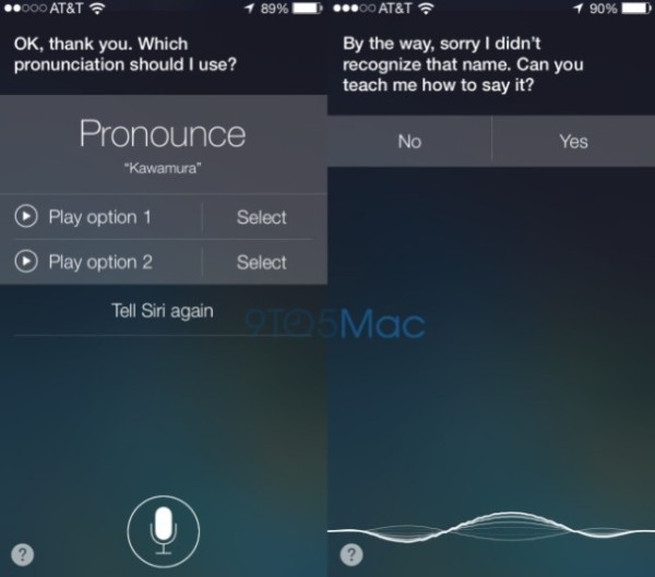 Στο iOS 7 η Siri μαθαίνει να προφέρει τα δύσκολα ονόματα