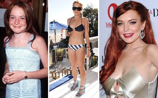 Εικόνες από την καριέρα της Lindsay Lohan