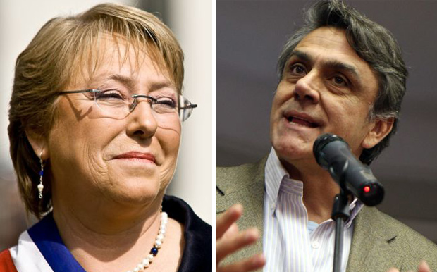«Απέναντι» στις εκλογές στη Χιλή Μπατσελέτ-Λονγκέιρα