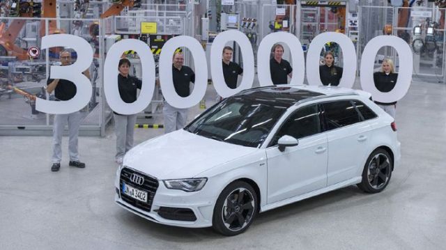 Στην παραγωγή 3 εκατ. Audi A3