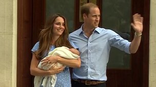 Ο νεογέννητος πρίγκιπας το πρόσωπο με τη μεγαλύτερη επιρροή στο Λονδίνο