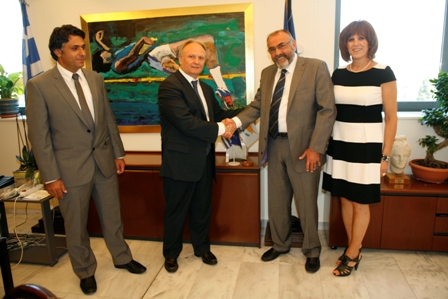Πρωτόκολλο αθλητικής συνεργασίας υπέγραψαν Ελλάδα και Κύπρος