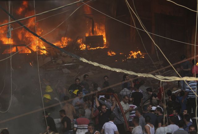 Τουλάχιστον εννέα νεκροί από έκρηξη σε προπύργιο της Χεζμπολάχ