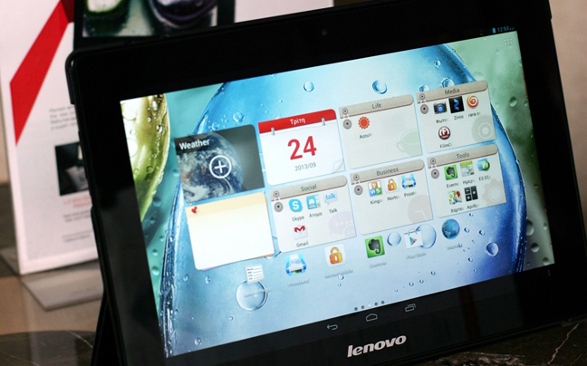 Τα tablet της Lenovo στην ελληνική αγορά
