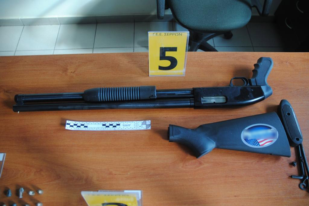 Σύλληψη 51χρονου στις Σέρρες για παράβαση της νομοθεσίας περί όπλων