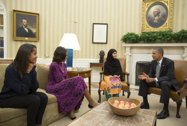 Στο Λευκό Οίκο η Μαλάλα