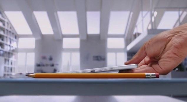 Η Apple παρομοιάζει το iPad Air με&#8230; ένα μολύβι