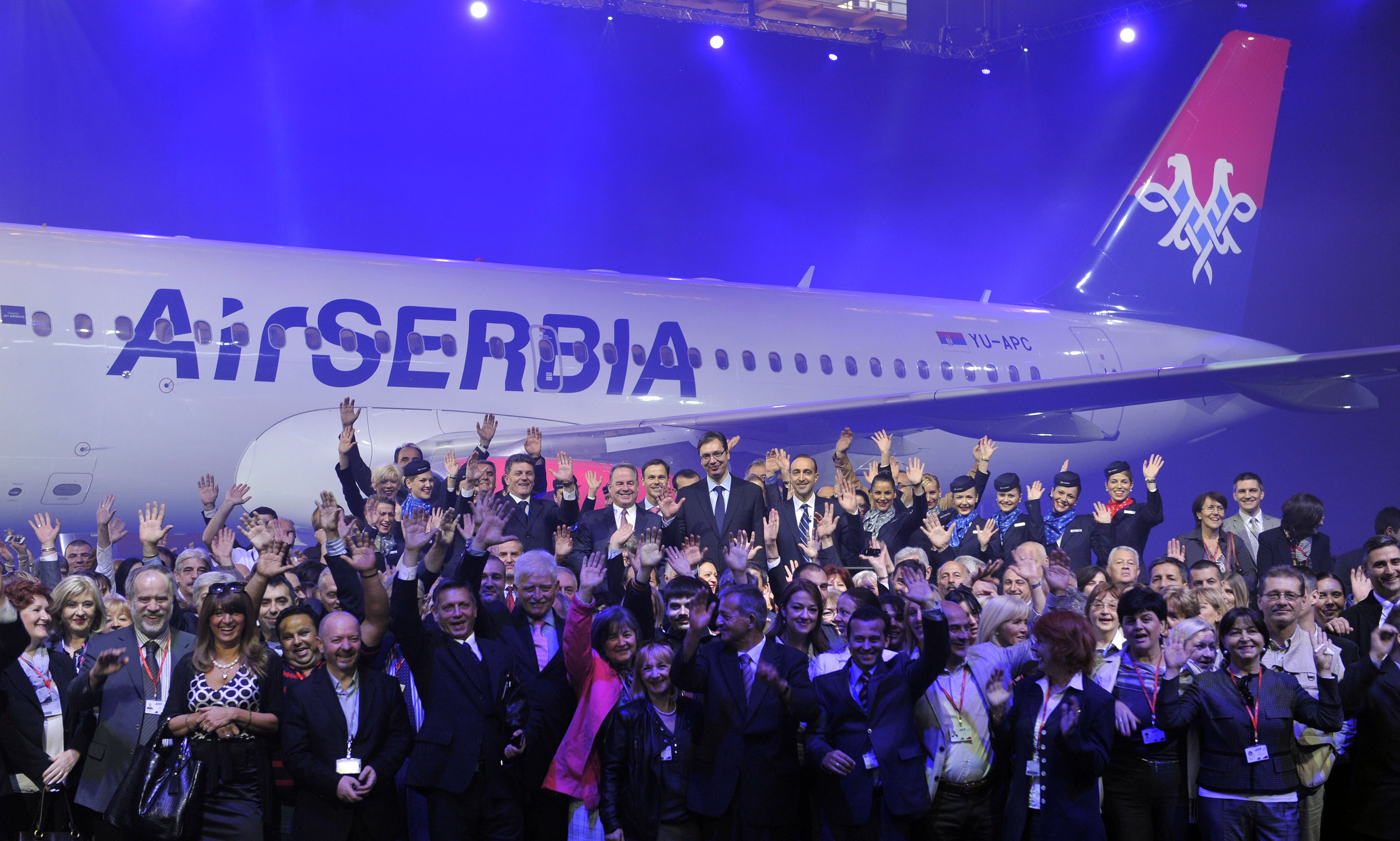 Ο κρατικός αερομεταφορέας της Σερβίας υψώνεται στον ουρανό