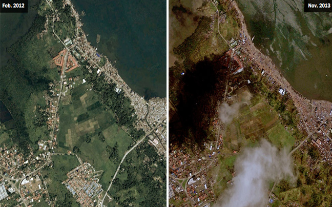 Οι Φιλιππίνες πριν και μετά τον τυφώνα