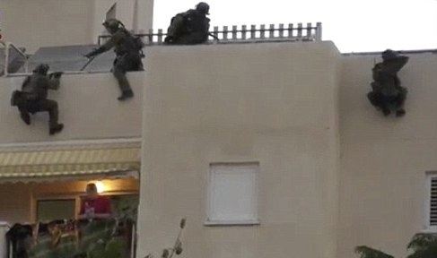 Ισραηλινή μονάδα SWAT εν δράσει