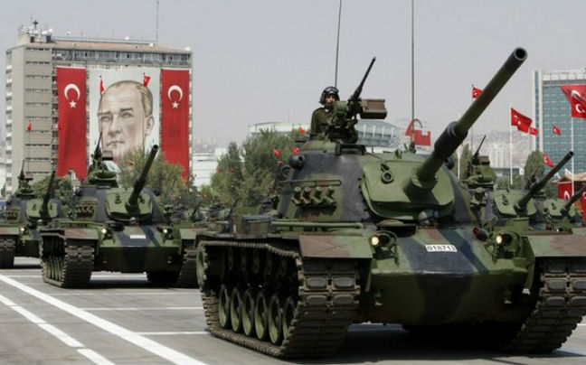 Παρέμβαση των τουρκικών δυνάμεων με δήλωση μη παρέμβασης τους στις εξελίξεις