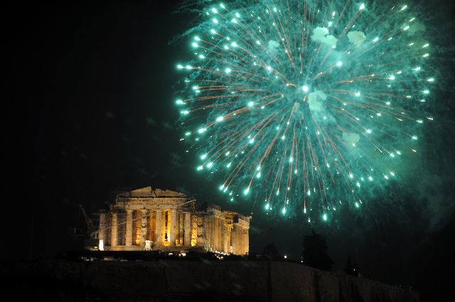 Υποδοχή του 2014 στην Αθήνα