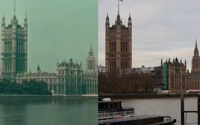 Ταξίδι στο Λονδίνο του 1927 και του 2013