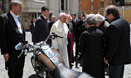 Πουλήθηκε η Harley Davidson του πάπα Φραγκίσκου