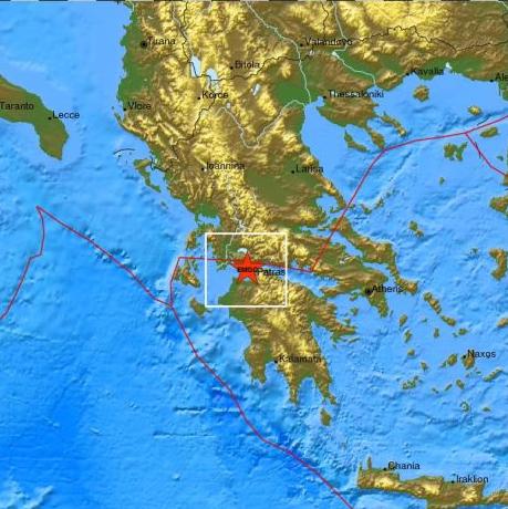 Σεισμός 4,2 Ρίχτερ στον Πατραϊκό κόλπο