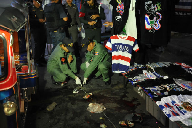 Δύο νεκροί από έκρηξη βόμβας στην Μπανγκόκ