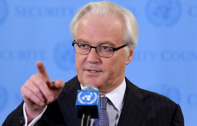 Ρώσος πρεσβευτής στον ΟΗΕ: Επιθυμούμε την πολιτική διευθέτηση της σύρραξης στη Συρία