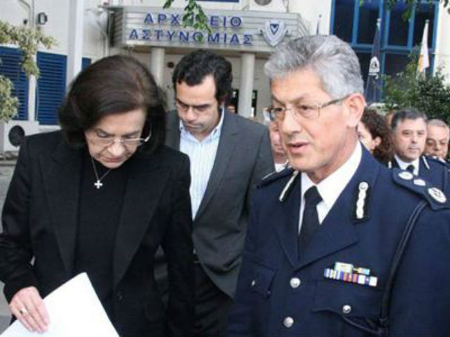 Ένταση προκαλεί η παύση του αρχηγού της Κυπριακής Αστυνομίας