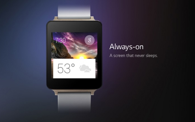 Το LG G Watch έρχεται με οθόνη αφής OLED