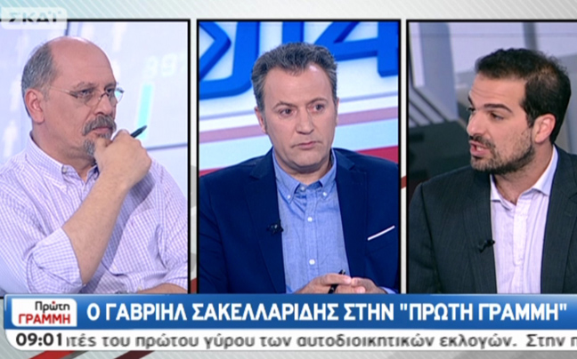 Σακελλαρίδης: Καλώ τον κ. Καμίνη σε θεματικά debate για τον δήμο της Αθήνας